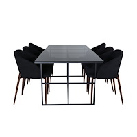 Venture Home Leif Matbord med Arch Stolarna