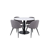 Venture Home Estelle Matbord med Velvet Stolarna