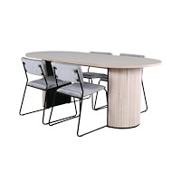 Venture Home Bianca Matbord med Kenth Stolarna