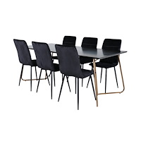 Venture Home Petra Matbord med Windu Stolarna