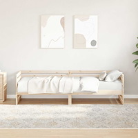 vidaXL Dagbädd utan madrass 80x200 cm massivt trä furu