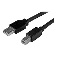 StarTech.com StarTech.com 15m / 50 ft Active USB 2.0 A to B Cable - Long 15 m USB Cable - 50 ft USB Printer Cable - 1x USB A (M), 1x...