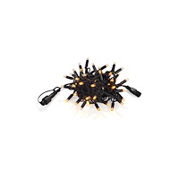 Solar Plus Chrissline Pro LED Amber lyskæde, længde 5,3 meter med 50 ly...