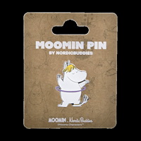 Nordic Buddies Snorkfröken lycka pin