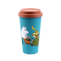 Nordic Buddies Mumintrollet & Snusmumriken vandring take away-mugg