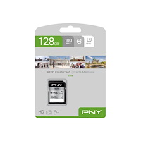 PNY Technologies PNY Elite - flash-minneskort - 128 GB - SDXC UHS-I