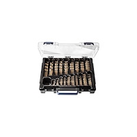 thürmer tools THÜRMER TOOLS Metallborr HSS Cobolt 100 stBorrset 1,0-10,0mm...
