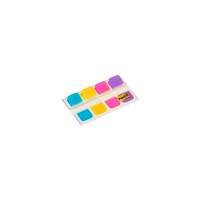 3M Indexflikar Post-it Index, kraftiga, små, assorterade färger...