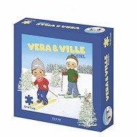 Triumf förlag Vera och Ville pussel - Vinter