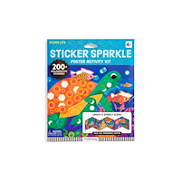 Galison Ocean Life Sticker Sparkle Poster Activity Kit (häftad, eng)