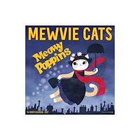 Willow Creek Press Mewvie Cats 2027 Wall (häftad, eng)