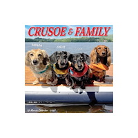 Willow Creek Press Crusoe & Family 2027 Wall (häftad, eng)