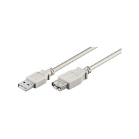 Goobay Goobay USB Verl AA 500 HiSpeed 2.0 5m, 5 m, USB A, USB A, Ha...