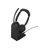 GN Audio Jabra Evolve3 65 UC - headset - USB-A via Bluetooth-adapter, USB-C