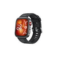 Huawei Huawei Watch Fit 4 - aluminiumlegering - smart klocka med rem - svart - aluminiumsvart