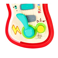 Hape Hape Pixelz Regnbågs Rock Gitarr
