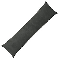 vidaXL Kuddöverdrag HEERLEN Antracit 40 x 145 cm Mikrofiber Fleece