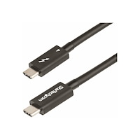 StarTech.com StarTech 1.6ft (50cm) Thunderbolt 4 Cable, 40Gbps, 100W Powe...