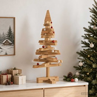 vidaXL Träjulgran KOTKA 60 cm Massiv furu Brun finish