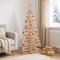 vidaXL Träjulgran KOTKA 150 cm Massiv furu Naturlig