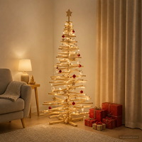 vidaXL Träjulgran KOTKA 180 cm Massiv furu Naturlig