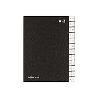 Pagna Pagna - klassifikationsmapp - 24 delar - tabbad - svart