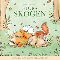 Nina Stajner Målarbok : De små vännerna i stora skogen (häftad)