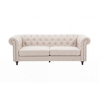 Venture Home Velvet 3-Sits Soffa