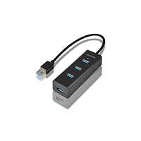 Axago Axago HUE-S2B, USB 3.2 Gen 1 (3.1 Gen 1) Typ-A, USB 3.2 Gen...