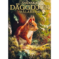Tukan Förlag Svenska däggdjur : målarbok (häftad)