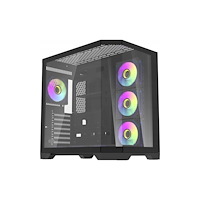 Darkflash Darkflash FT418 PRO datorchassi ATX/M-ATX/ITX, 7 aRGB-fläkta...