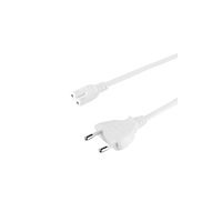LogiLink LogiLink CP092W, 1,8 m, Strömkontakt typ C, C7 coupler, 250...