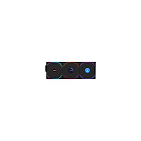 Lian Li Industrial Company Lian Li 12RTLLCD1W3B UNI FAN TL LCD fläkt 120 mm Reverse Bla...