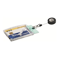 Durable DURABLE korthållare - för 54 x 85 mm - transparent (paket om 10)