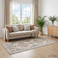 vidaXL Matta ORIZ Brun 80 x 200 cm 100% Polyester