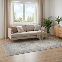 vidaXL Matta ORIZ Gräddvit 80 x 200 cm 100% Polyester