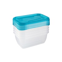 Keeeper Keeeper Fredo Fresh förvaringsburkar 0,5 L – 5 st. – transpa...