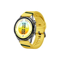 Huawei Huawei Watch GT 7 - rostfritt stål - smart klocka med EasyCross strap - gul - gul