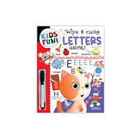 Hello Friend Kids Fun! Reusable Wipe And Clean Book - Embark On An Exciting Journey Exploring Capital Letters / Alphabet And Enhance...