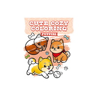 GMC Publications Cute Cozy Coloring: Puppies (häftad, eng)