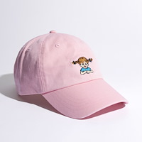 Nordic Buddies Pippi Långstrump keps rosa