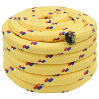 vidaXL Mångsidigt bruksrep 30 mm 25 m Gul PP 5400 kg Maxbelastning