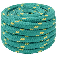 vidaXL Mångsidigt bruksrep 30 mm 50 m Grön PP 5400 kg Maxbelastning