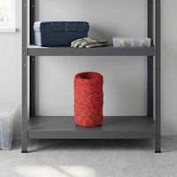 vidaXL Mångsidigt bruksrep 2 mm 25 m Röd PP 27 kg Maxbelastning