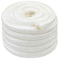 vidaXL Mångsidigt bruksrep 30 mm 50 m Vit PP 5400 kg Maxbelastning