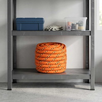 vidaXL Mångsidigt bruksrep 20 mm 50 m Orange PP 2400 kg Maxbelastning