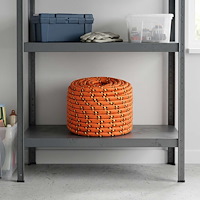 vidaXL Mångsidigt bruksrep 12 mm 25 m Orange PP 930 kg Maxbelastning