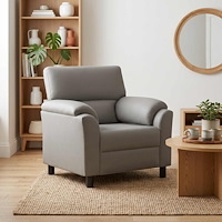 vidaXL Soffa Ljusgrå 94 x 85 x 93 cm Sammet