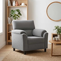 vidaXL Soffa Mörkgrå 94 x 85 x 93 cm Sammet