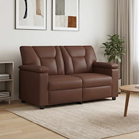 vidaXL Soffa Brun 151 x 85 x 93 cm Konstläder